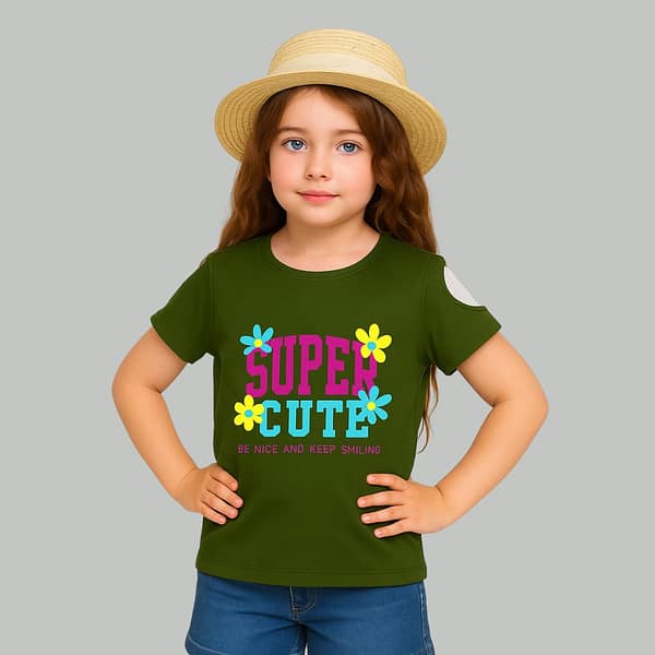 green super cute tee