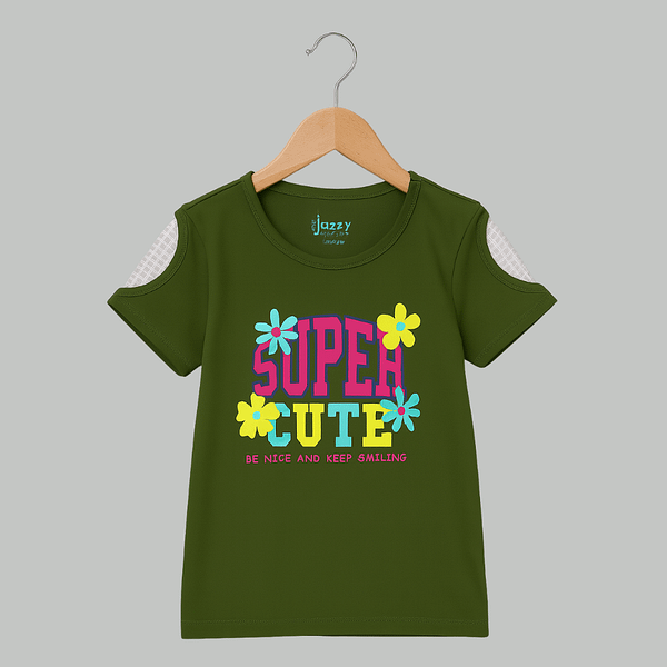 green super cute tee
