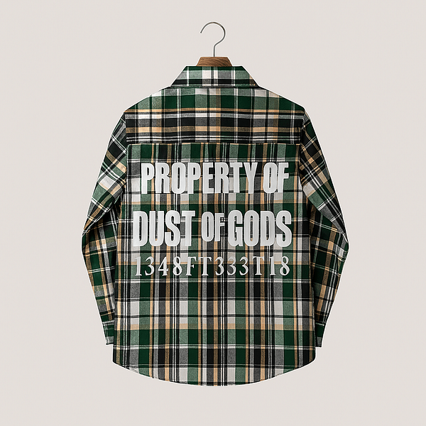 full sleeves printed green check shirt for kids