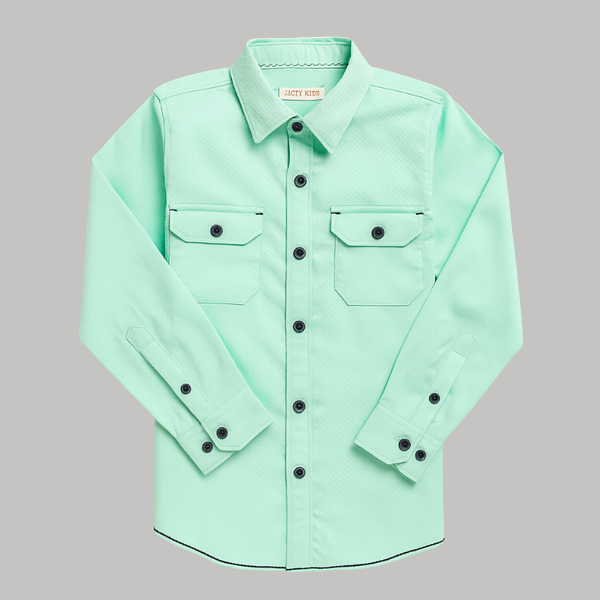 D/P C-Green Full Sleeves Shirt