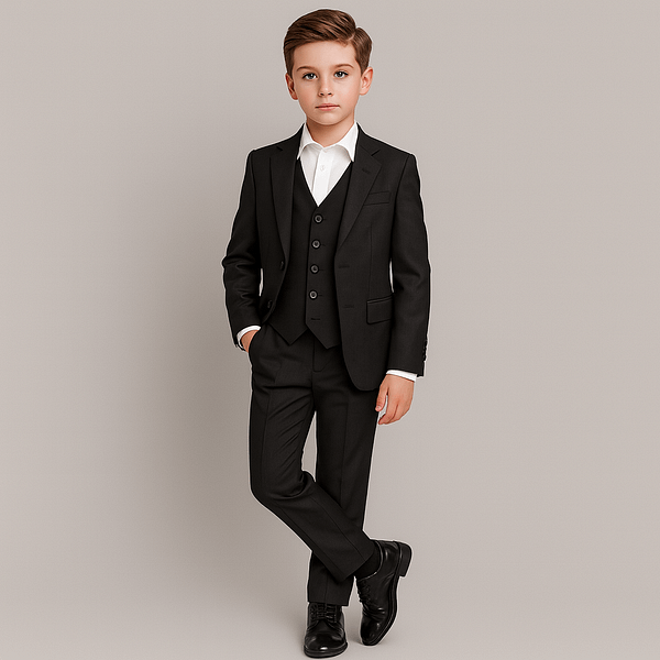 4pcs black suit